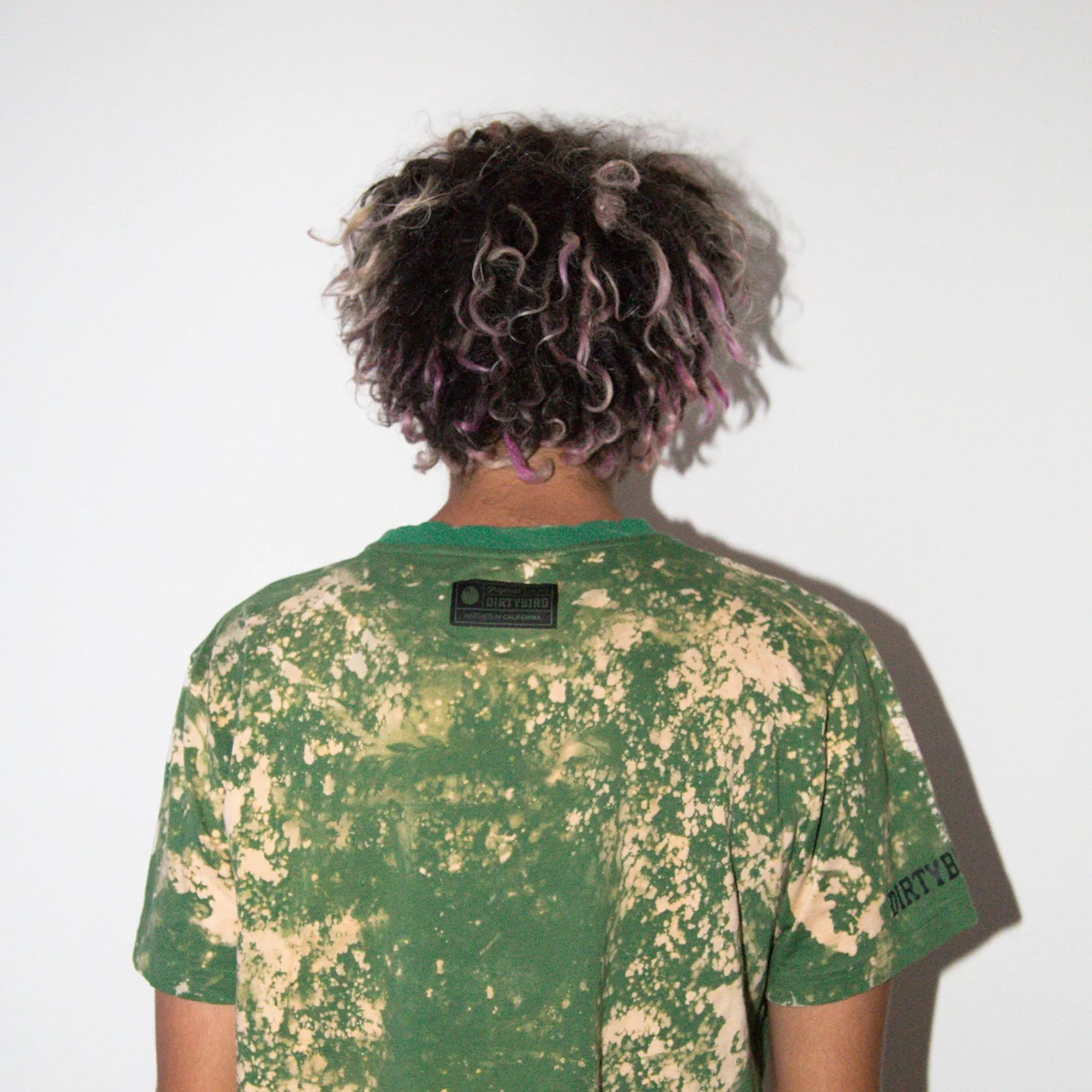 Acid Wash 2.0 Green Vinyl T-Shirt - Image 3