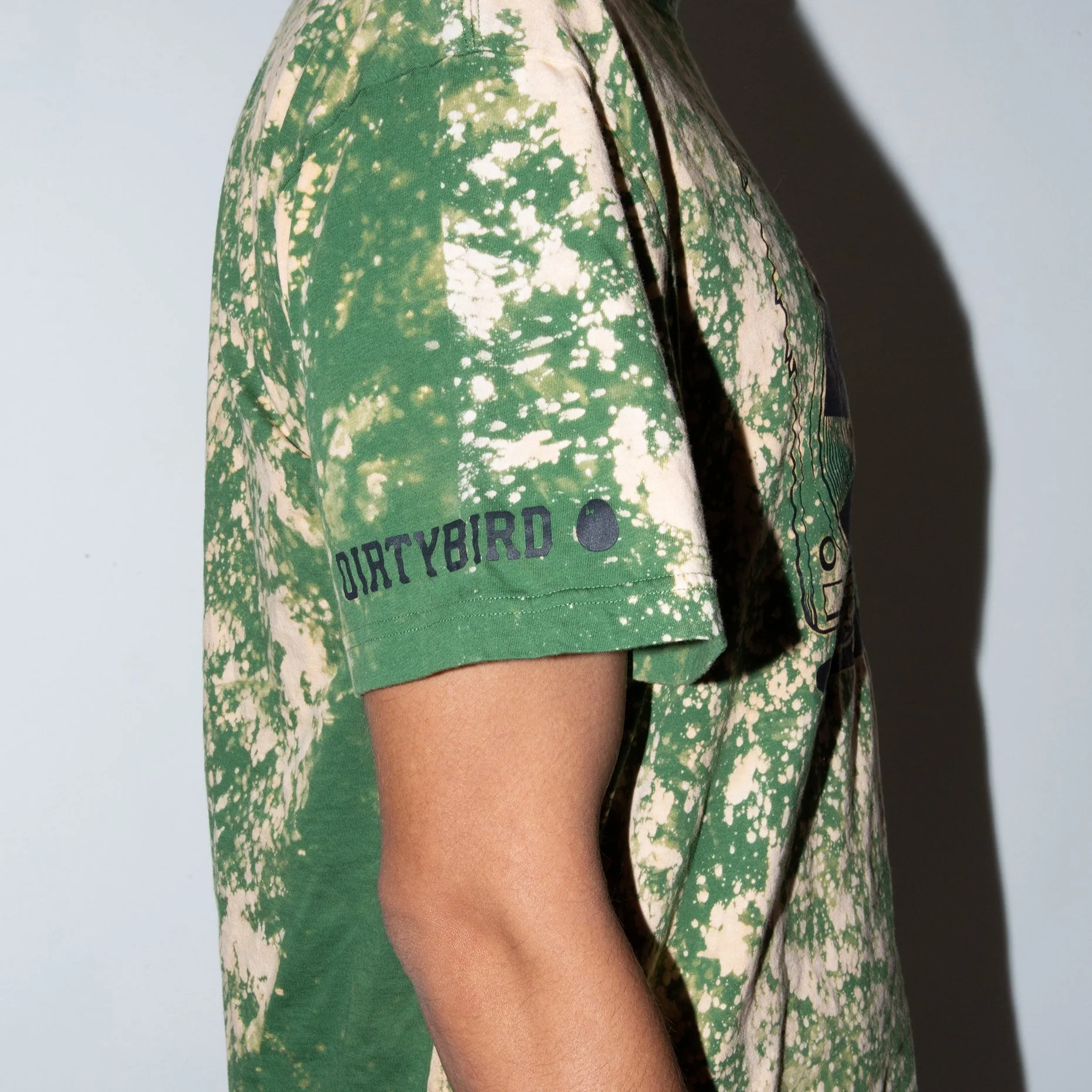 Acid Wash 2.0 Green Vinyl T-Shirt - Image 4
