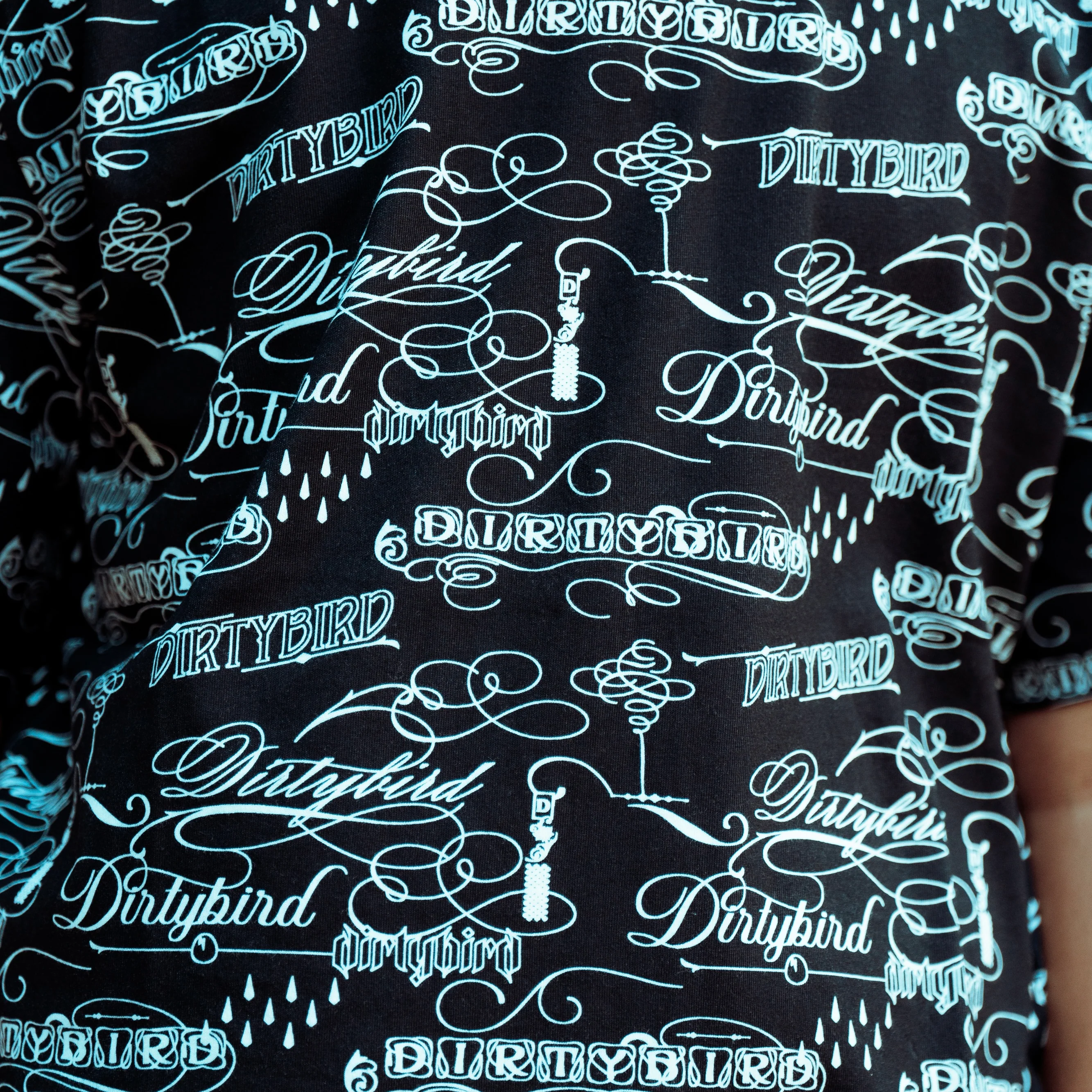 All Over Script T-Shirt - Image 5