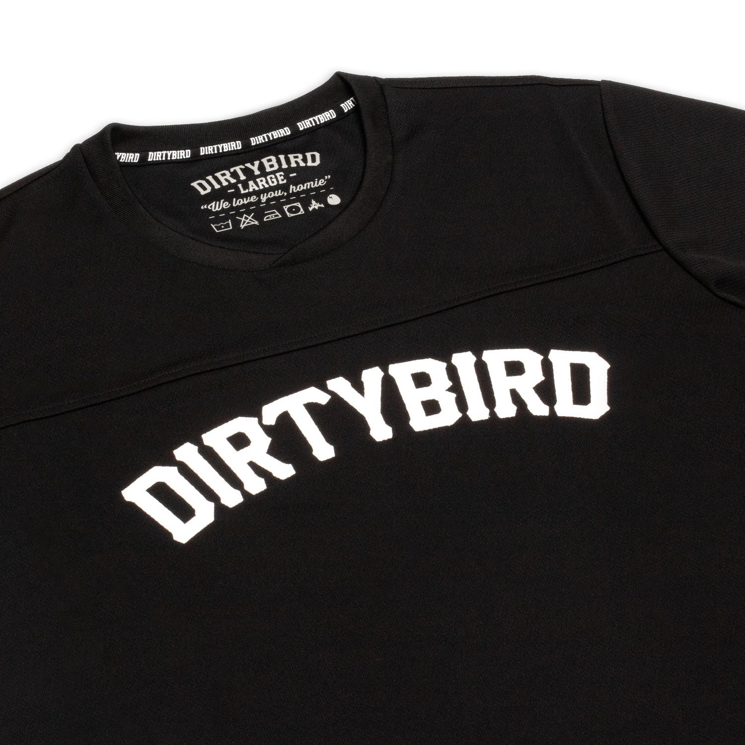 Black Dirtybird Mesh Jersey - Image 3