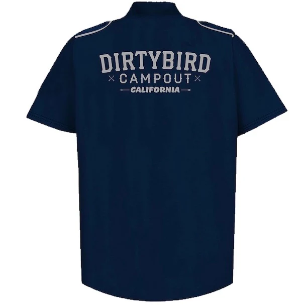 Dirtybird Campout 2021 Navy Camper Shirt - Image 5