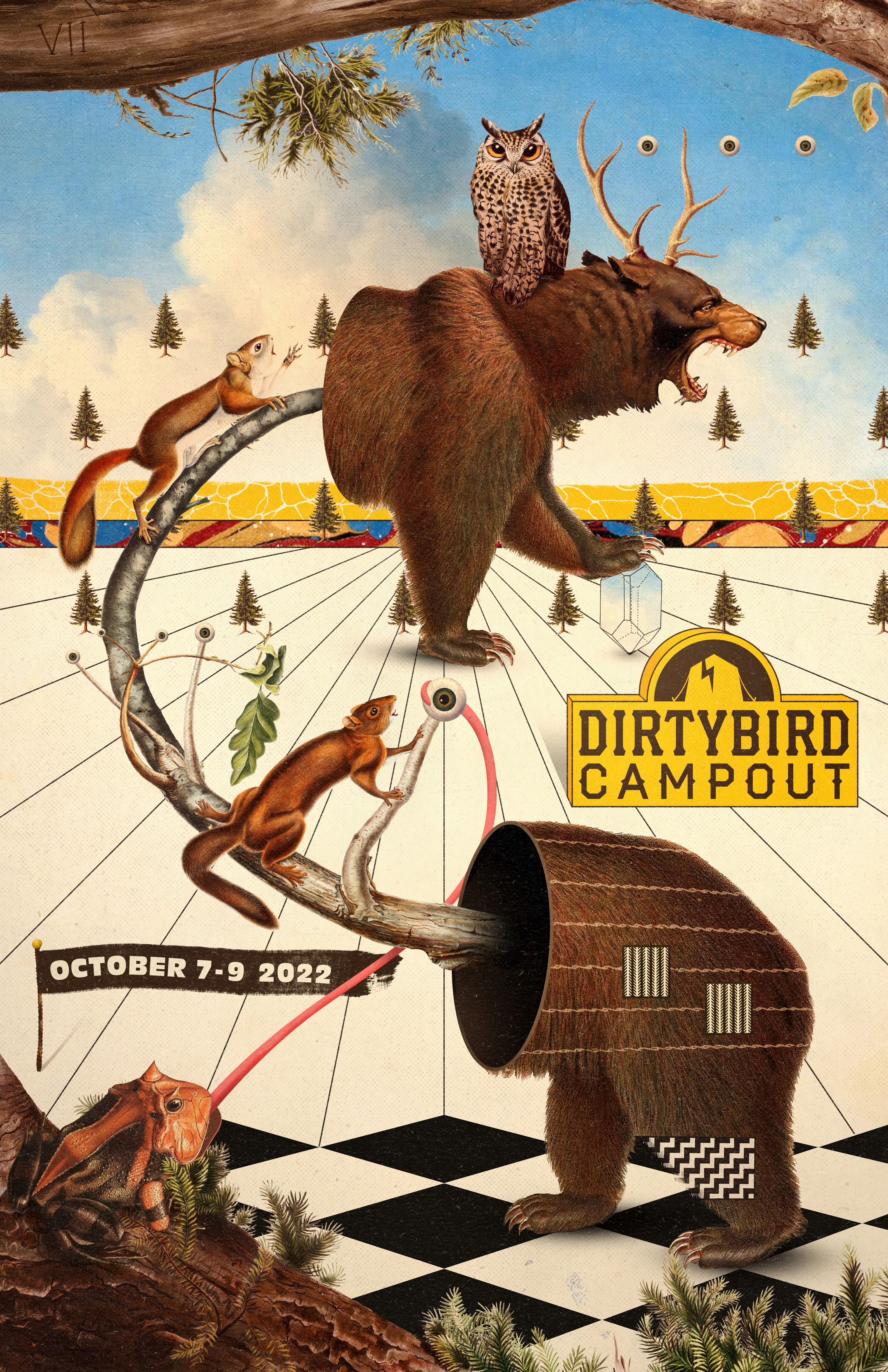"Dirtybird Campout" by Chema Mendez
