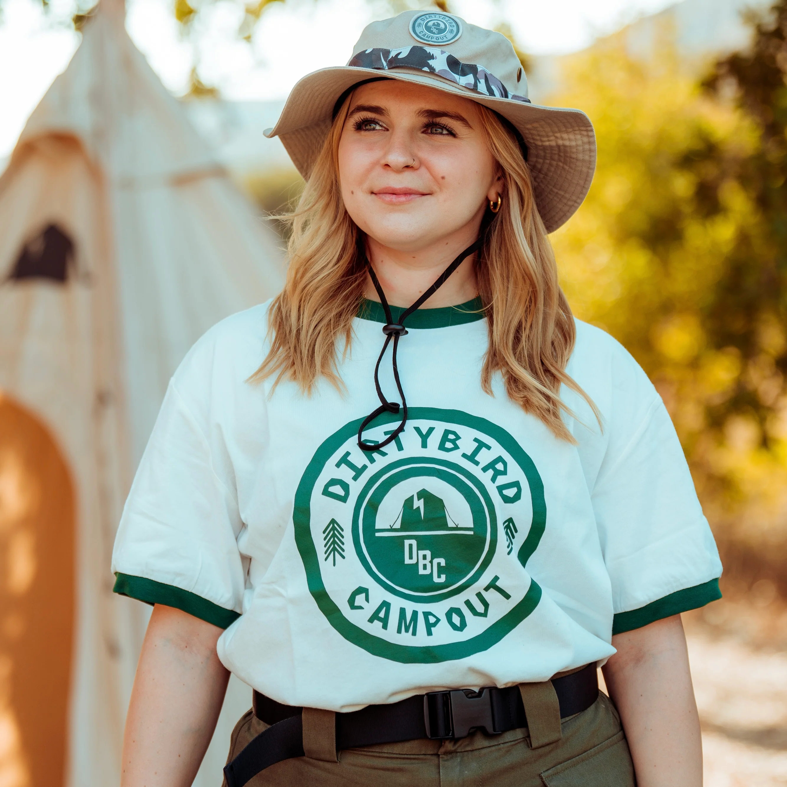 Dirtybird Campout Ringer T-Shirt - Image 4