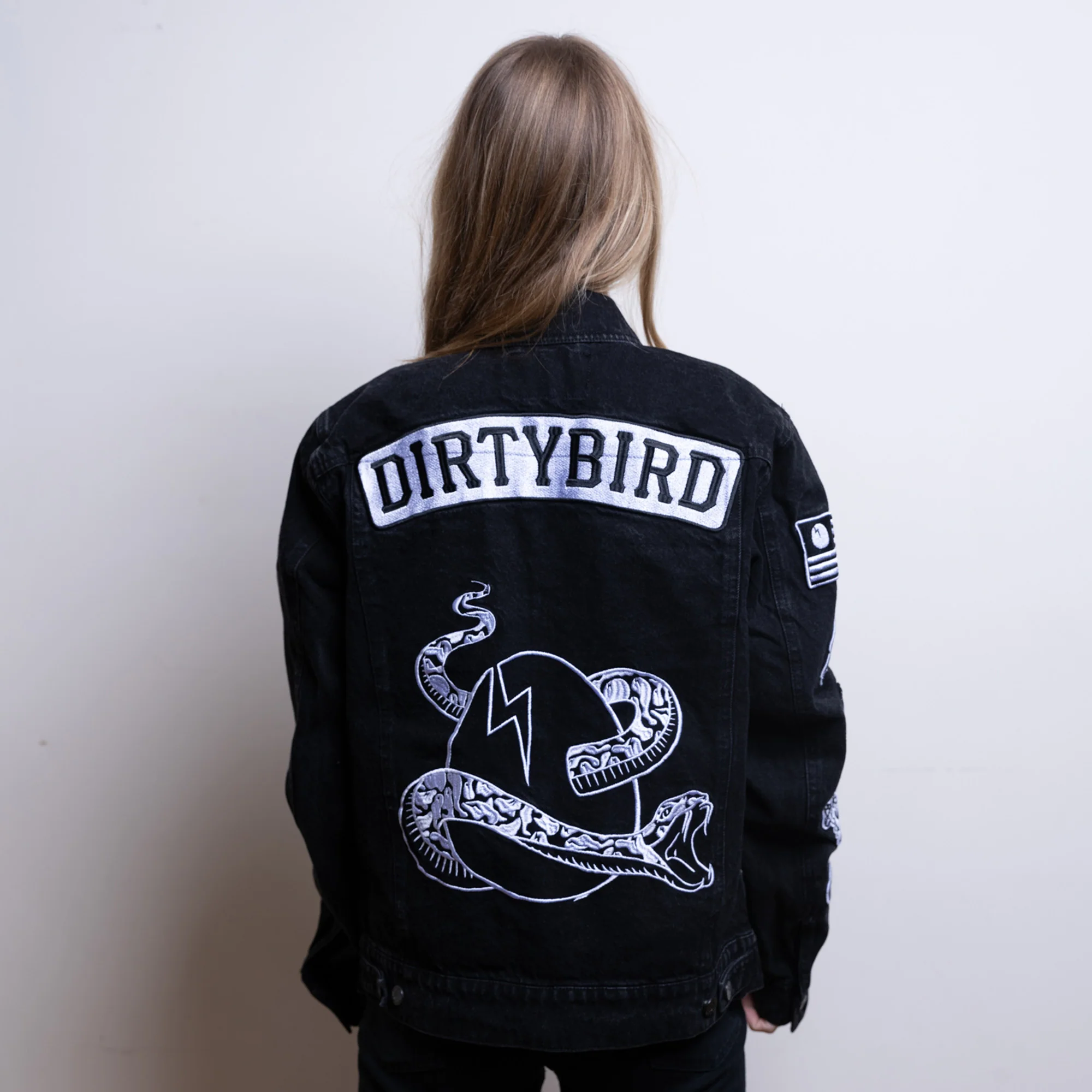 Dirtybird Midnight Denim Jacket - Image 2