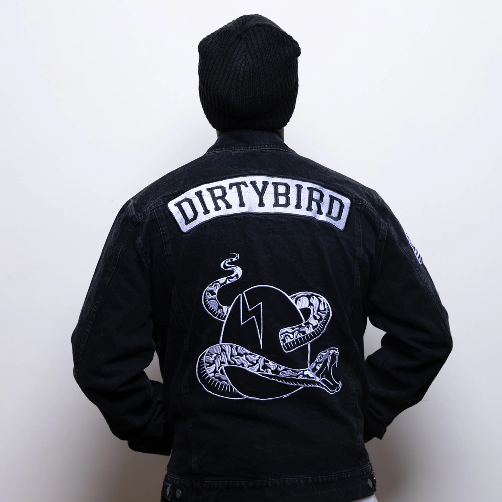 Dirtybird Midnight Denim Jacket - Image 4