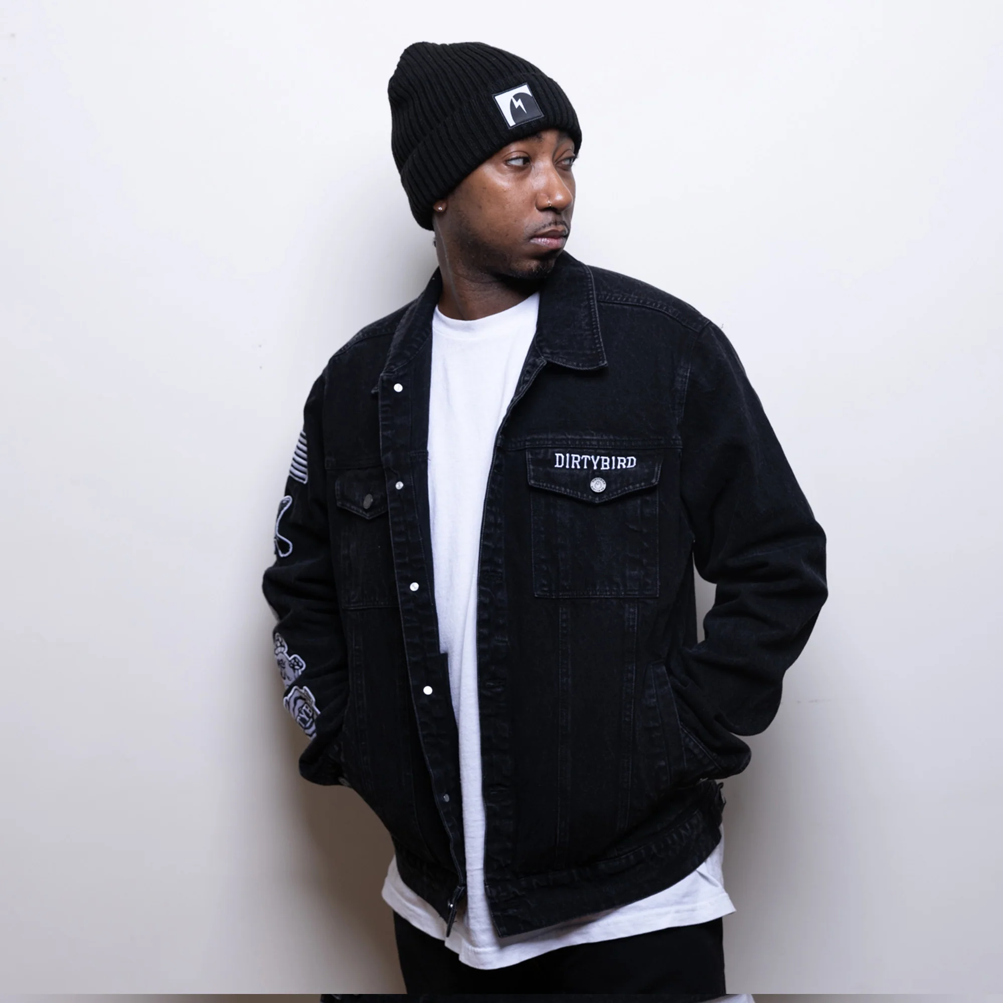 Dirtybird Midnight Denim Jacket - Image 5