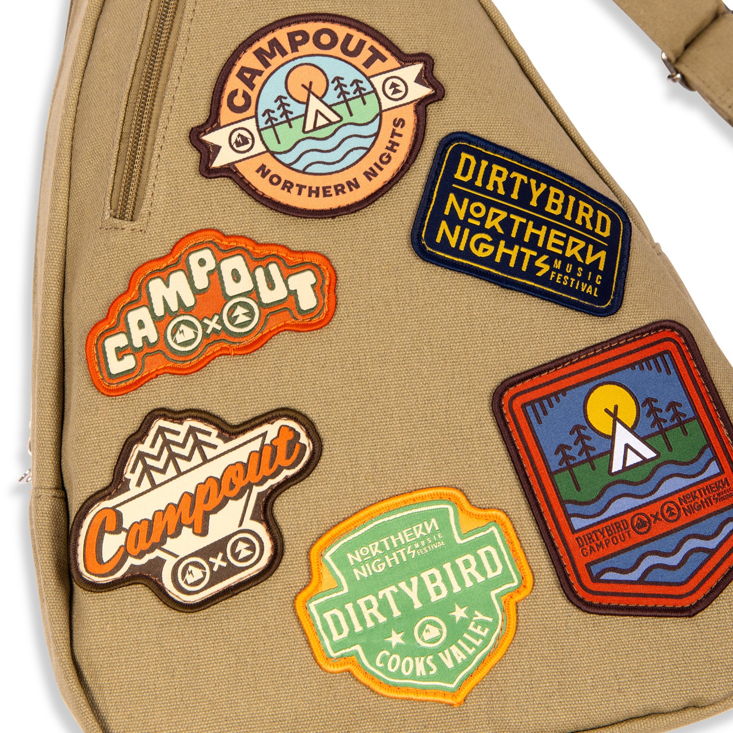 Patched Sling Bag - Dirtybird Campout + Northern Nights 2025 - Image 4