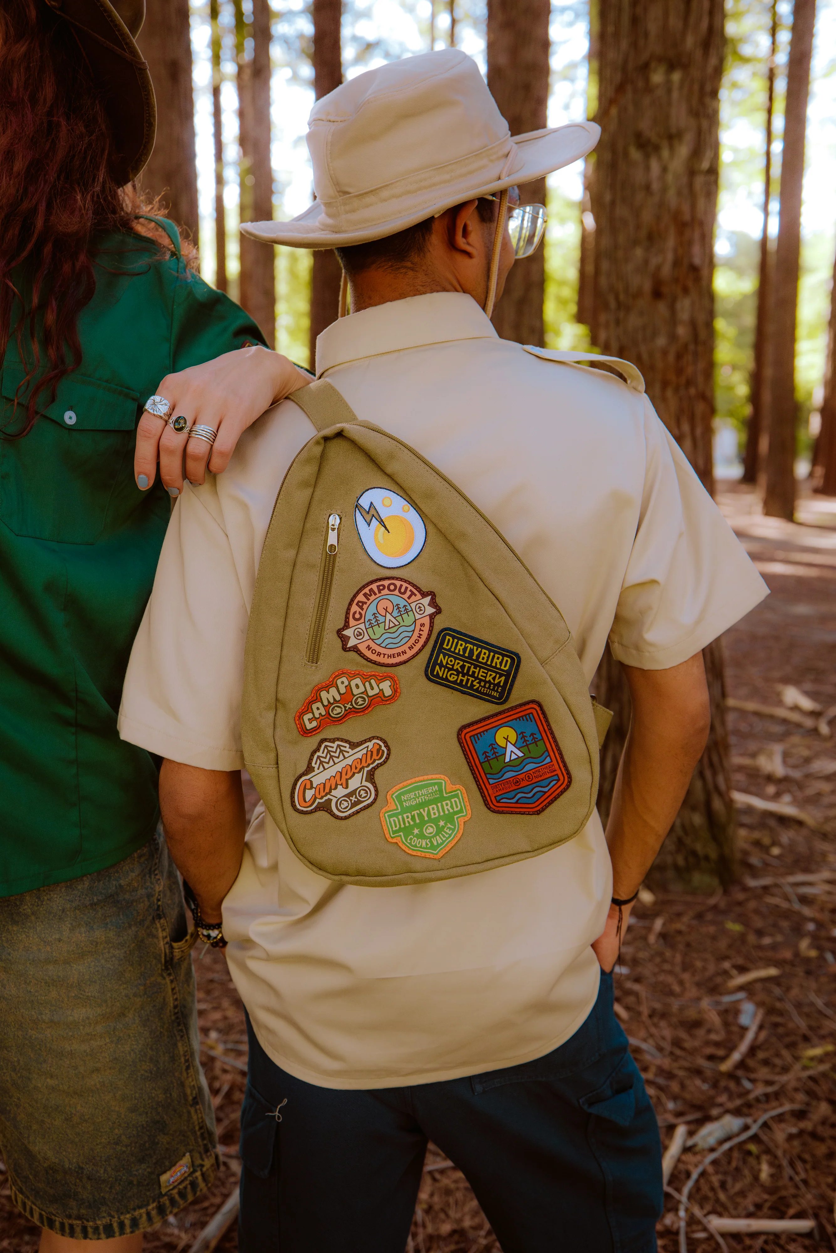 Patched Sling Bag - Dirtybird Campout + Northern Nights 2025 - Image 6