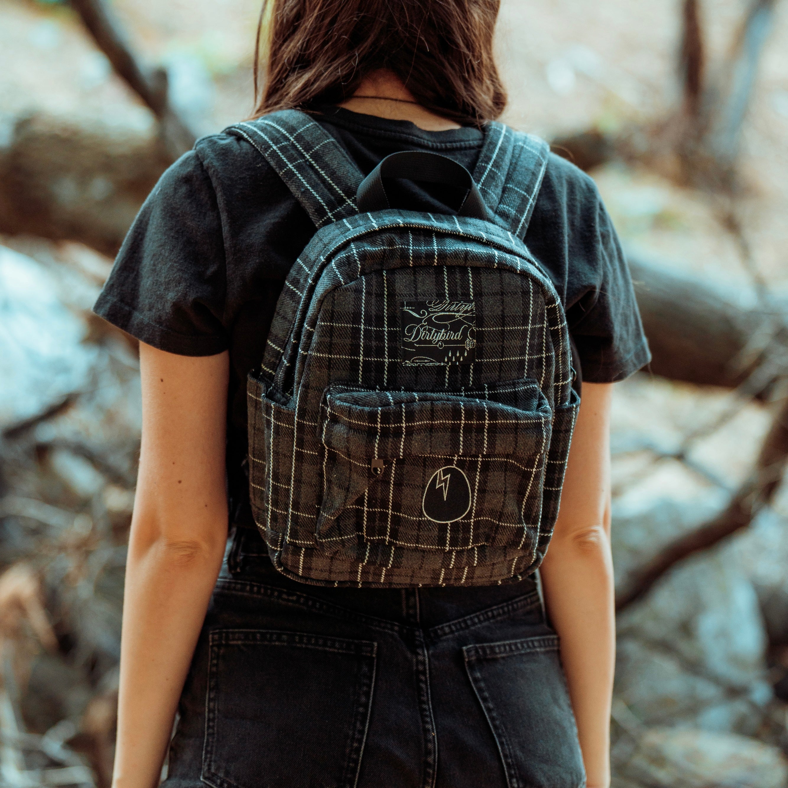 Small Flannel Backpack - Image 4